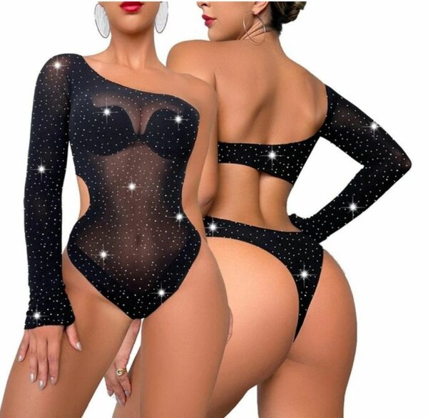 Body à paillettes sexy