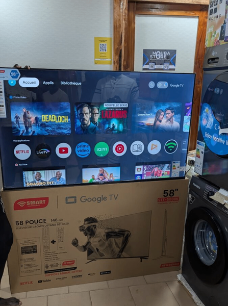 Smart TV 58 pouces UHD