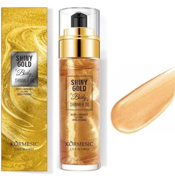 Huile Scintillante Corps Or