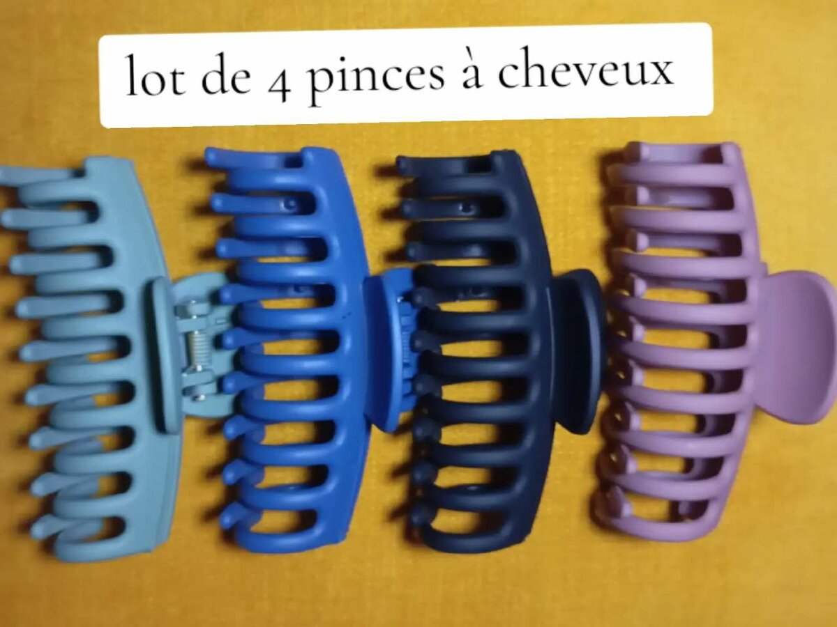 Lot de 4 pinces à 850f