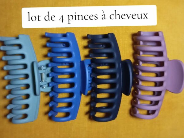 Lot de 4 pinces à 850f