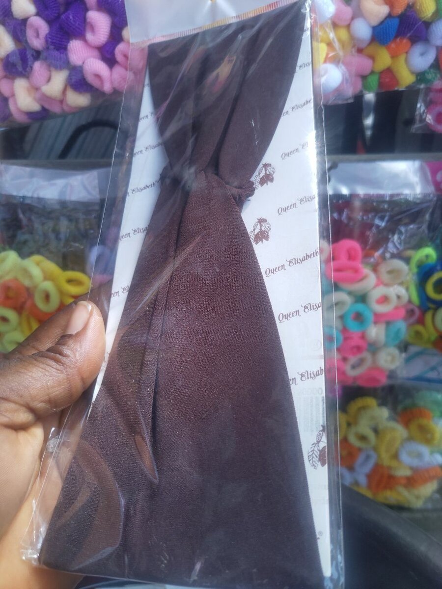 Bandeau marron élégant