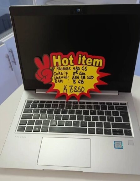 Notebook pro book 480 g6 hdd 256 gb  8 gb 
