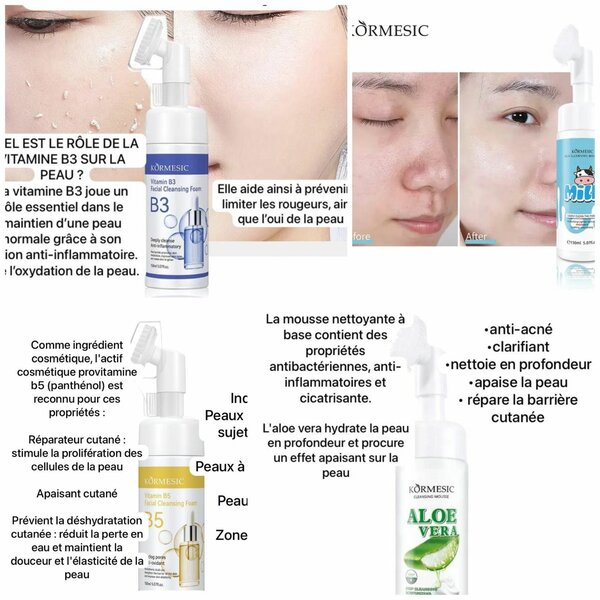 Cleanser mousse nettoyante visage