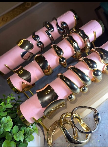 Bracelets élégants bicolores