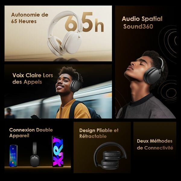 Casque Sans Fil BoomPop Lite