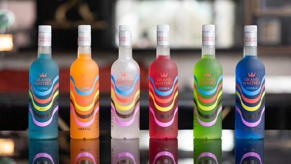 Vodka multicolore premium