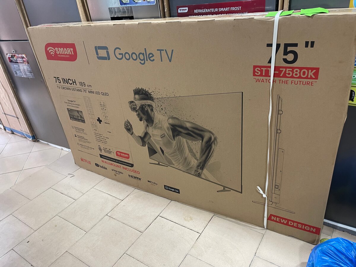 Tv smart 75pouce qled