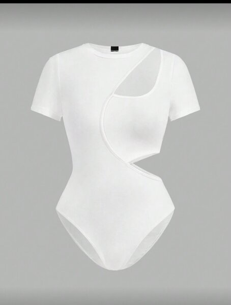 Body chic asymétrique