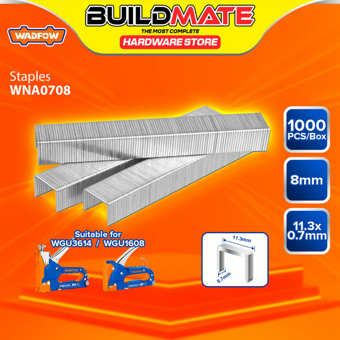 Agrafes Wadfow 8mm 1000pcs