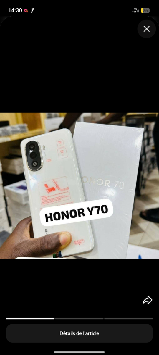Smartphone HONOR Y70