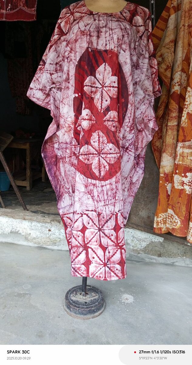 Robe africaine en wax