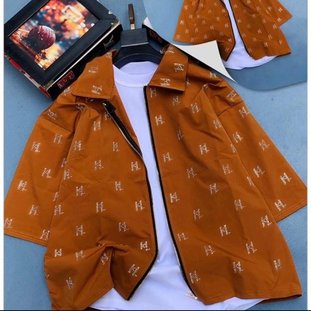 Veste légère imprimée élégante