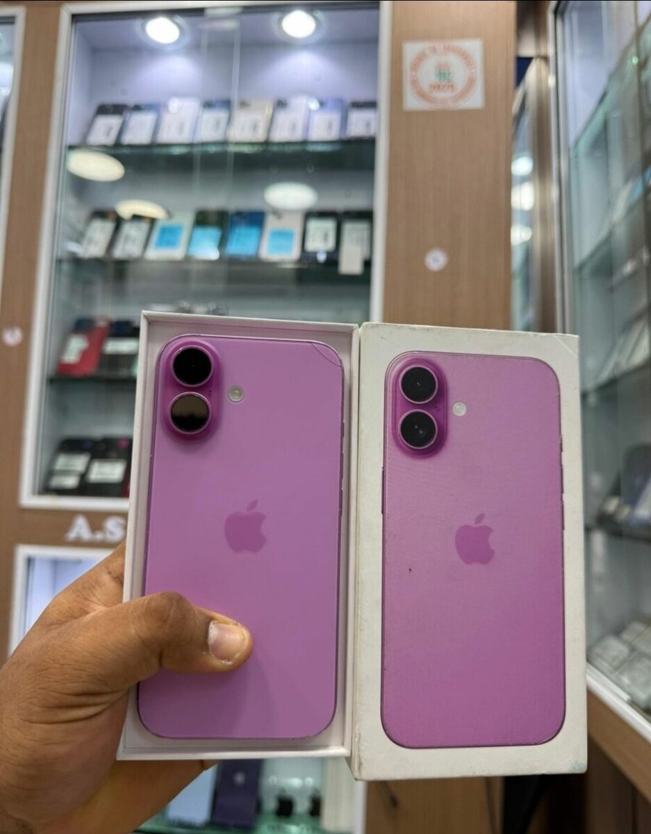 Smartphone dernier modèle rose