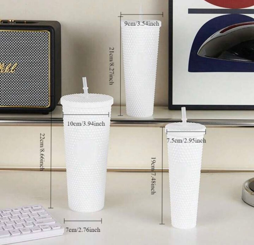 Gobelet Réutilisable à Paille