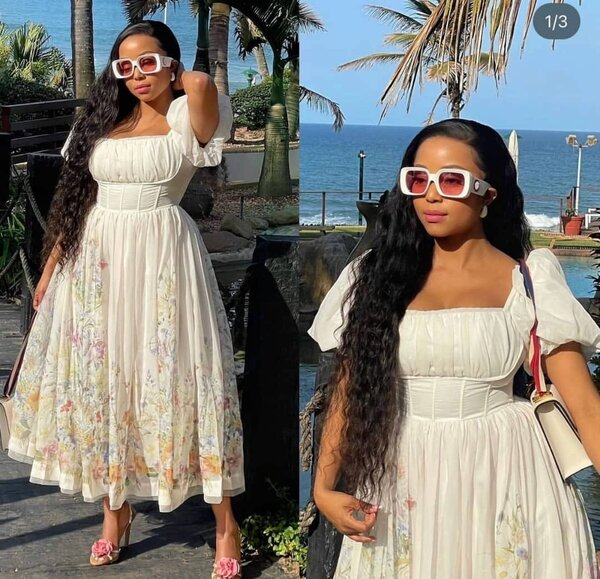 Jolie robe avec de bonne matière pour femmes