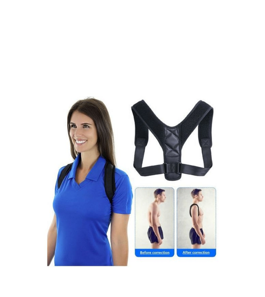 Correcteur de posture unisex - Noir