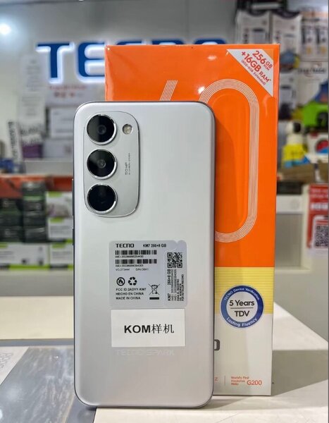 Smartphone Tecno 256Go 16Go RAM