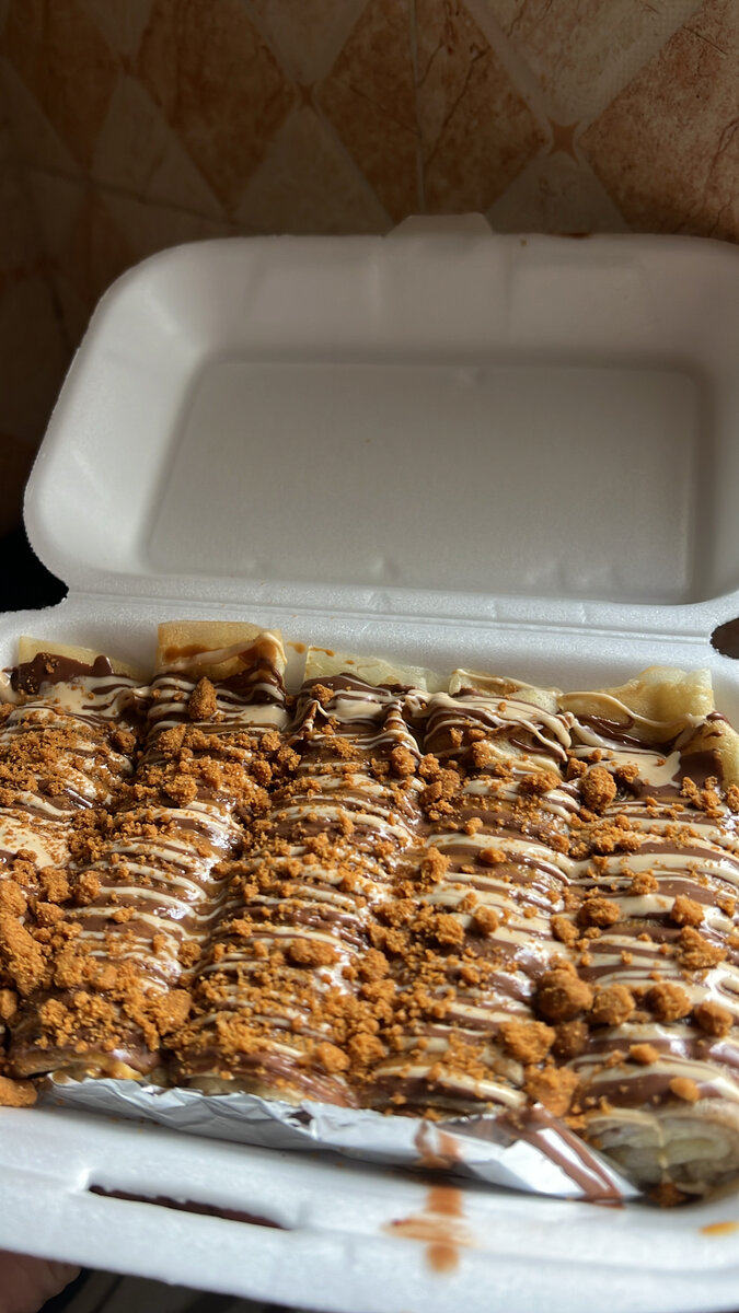 Crêpes double chocolat,biscuit