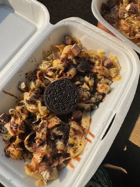 Fettucine gourmandes sucrées