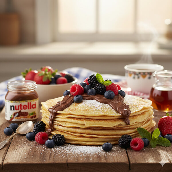 Crêpes moelleuses maison