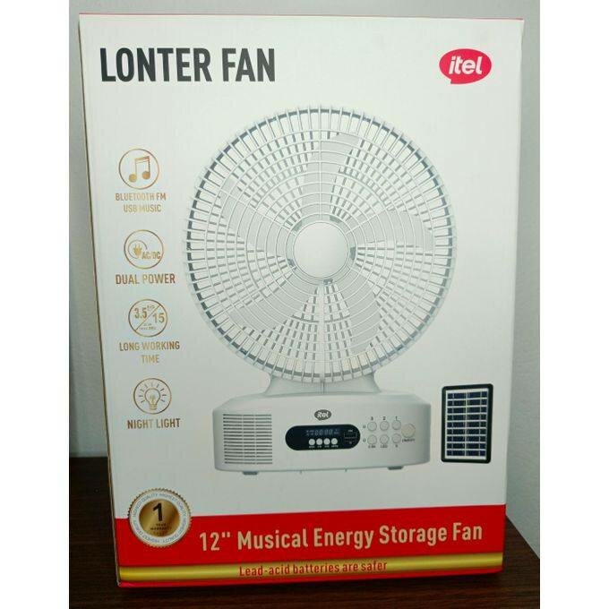 Ventilateur solaire 12 pouces