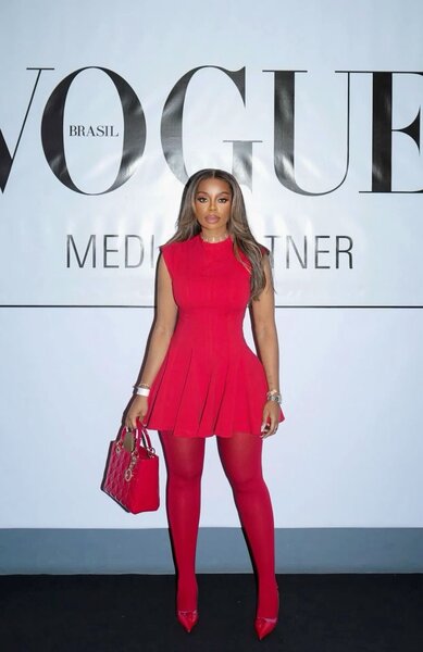 Collant bas rouge vif