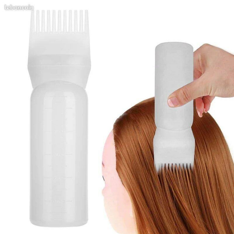 Bouteille applicatrice cheveux