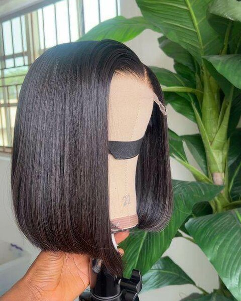 Perruque Bob Lace Front Naturelle