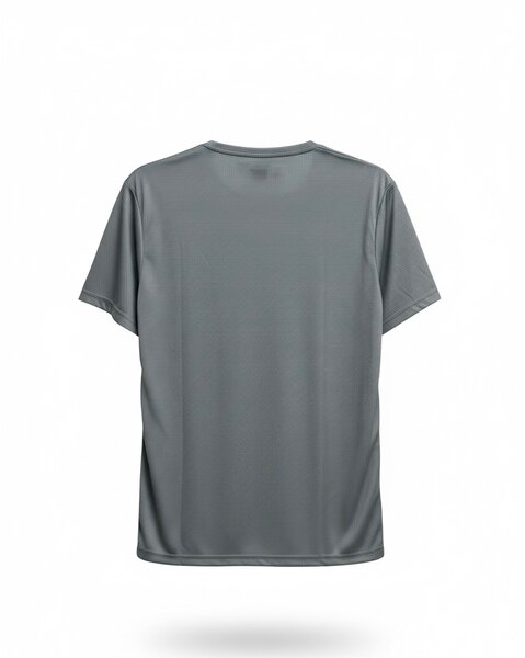 T-shirt gris décontracté