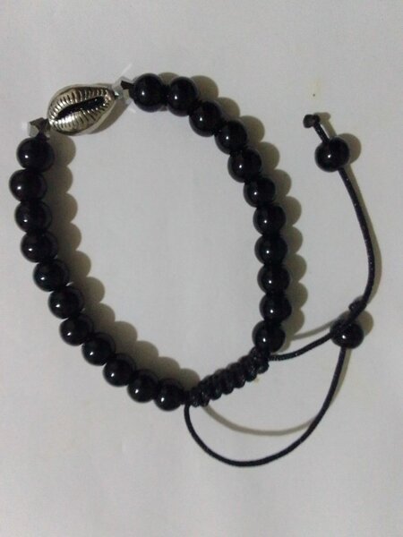 Bracelet black & cauri