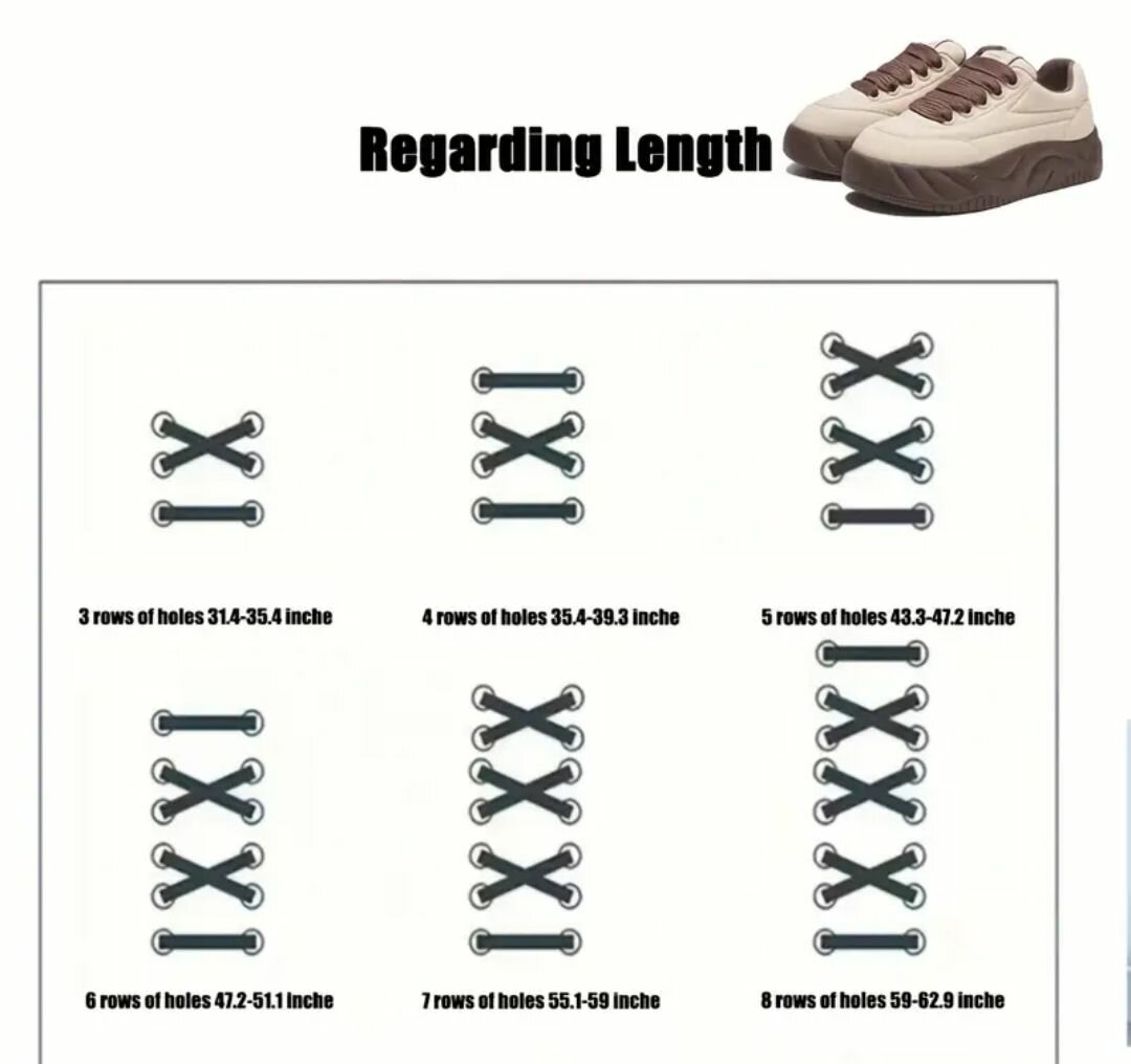 Lacets élastiques sans nœuds