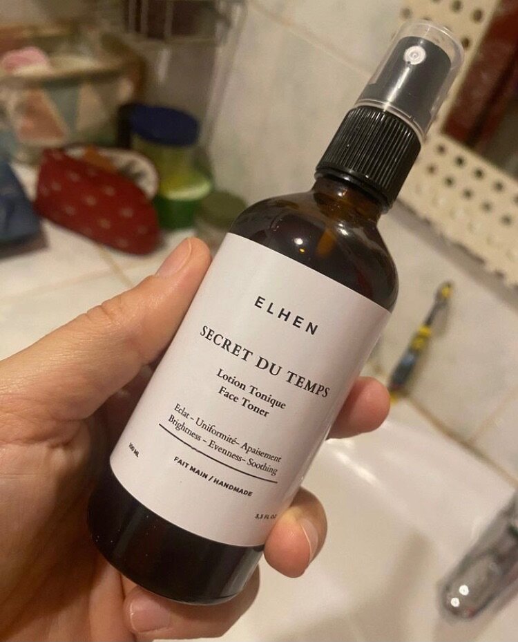 SECRET DU TEMPS - Lotion tonique au Bissap & Rose