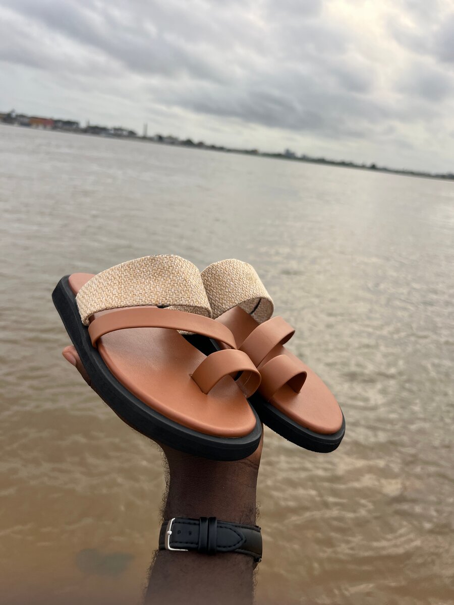 Sandales en cuir élégantes