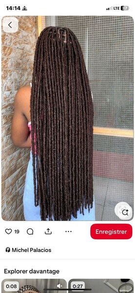 Tresses synthétiques longues