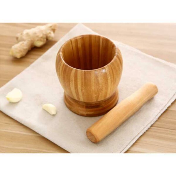 Moulin à pailles en bambou