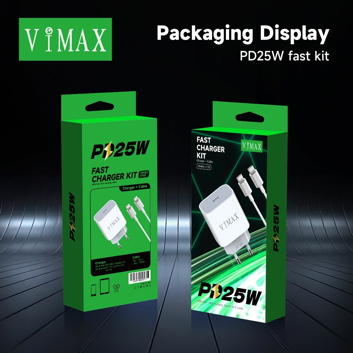 Chargeur rapide VIMAX 25W