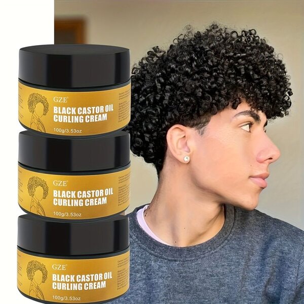 Crème Boucles Ricin Noir