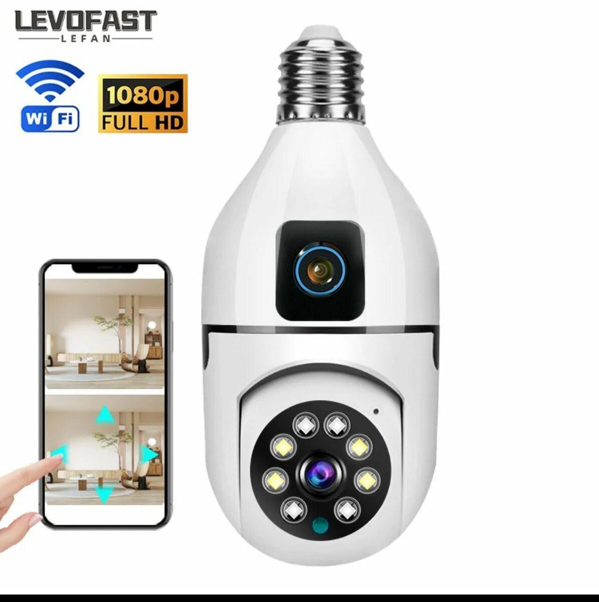 Caméra WiFi LED 1080p