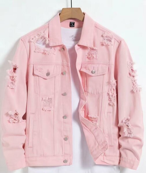 Veste en jean décontractée