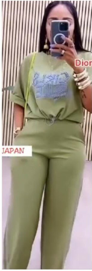 Ensemble de vêtements pour femmes beaux et élégants (haut et bas)