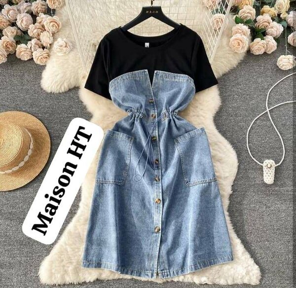 Robe en jean