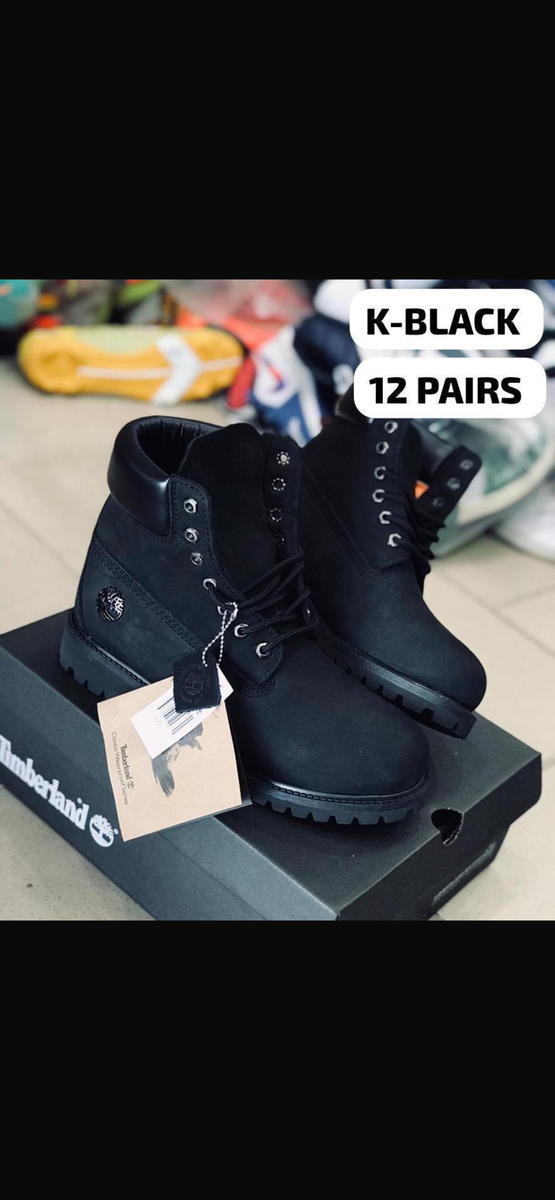 Bottes noires imperméables