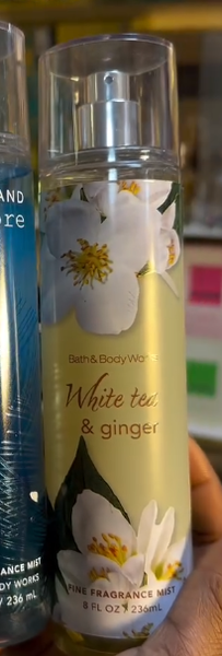 Bath and bodyworks splashes available