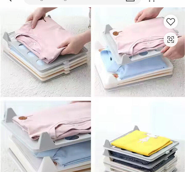 Rangement pour vêtements pliés