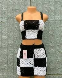 Ensemble Crochet Éclatant Été