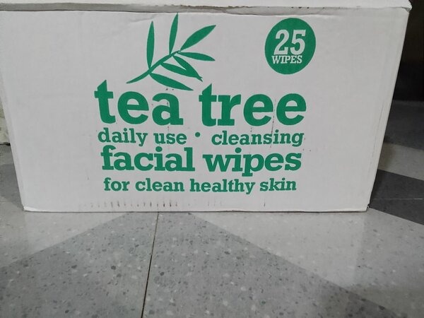 tea tree facial wipes