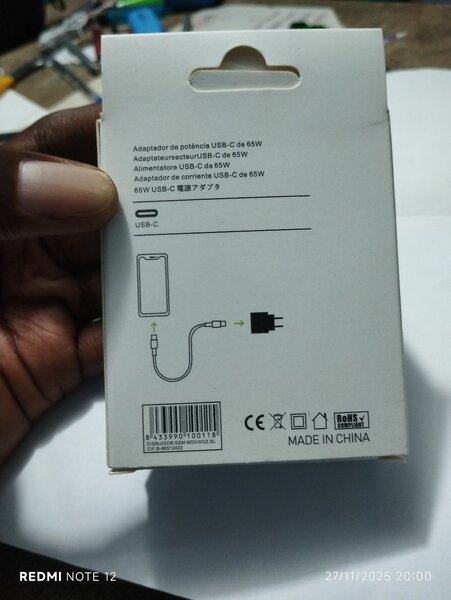 Chargeur USB-C 65W iPhone