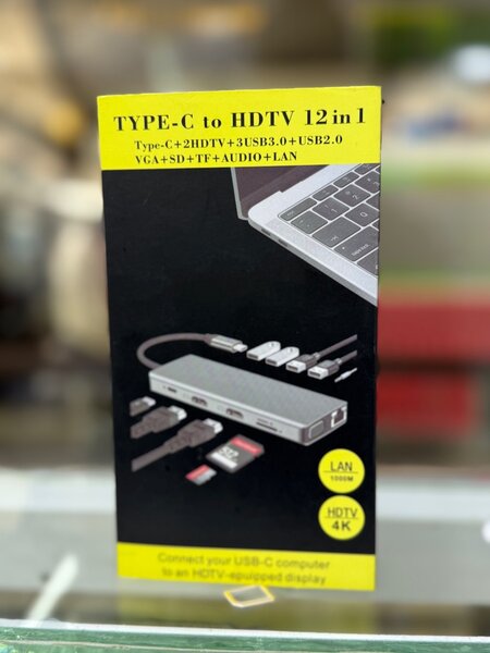 Adaptateur USB-C Multiport 12-en-1