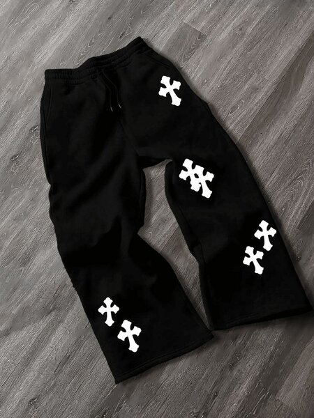 Pantalon streetwear noir